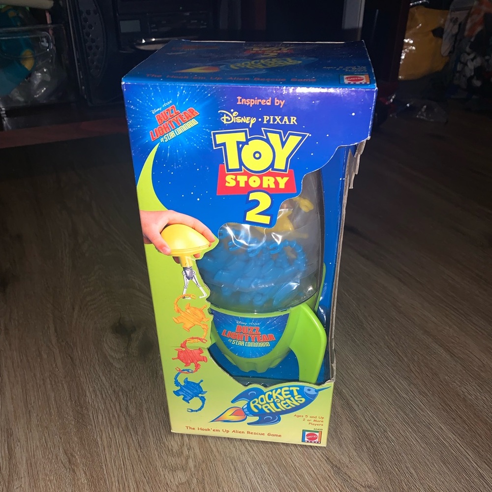 Toy Story Alien Game rare barrel of monkeys